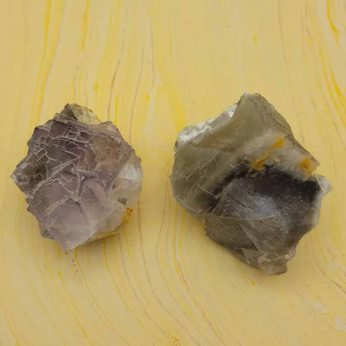 Earrings Fluorite Clusters Jensen Rocks