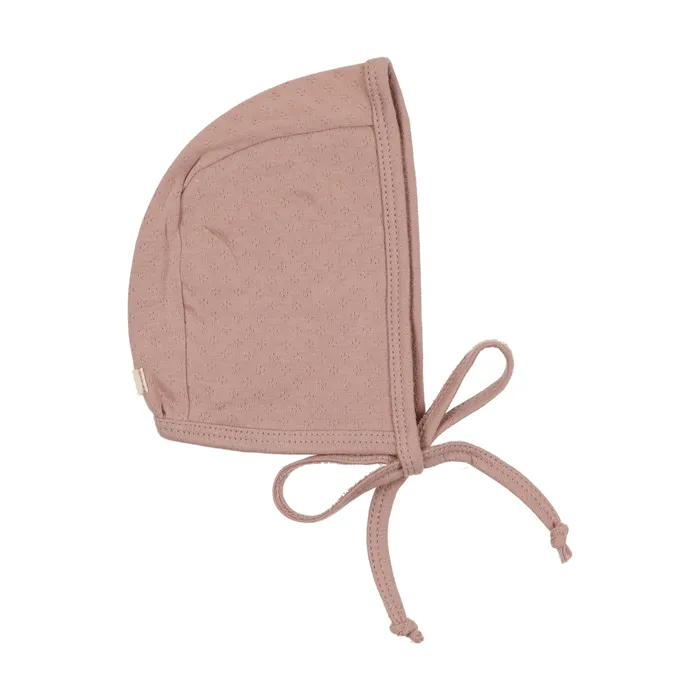 Lilette Dotted Pointelle Bonnet Mauve Lilette Earrings