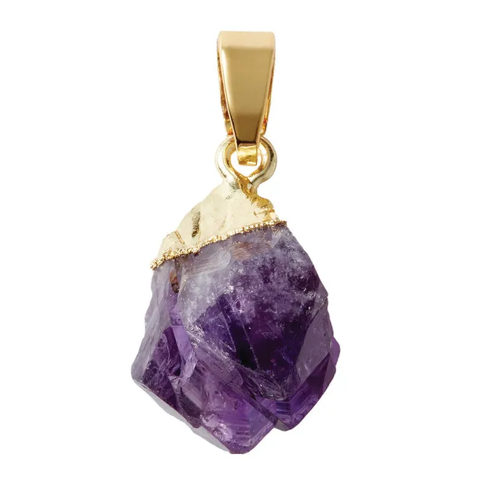Earrings Mini Amethyst Classic connector Crystal Haze Jewelry