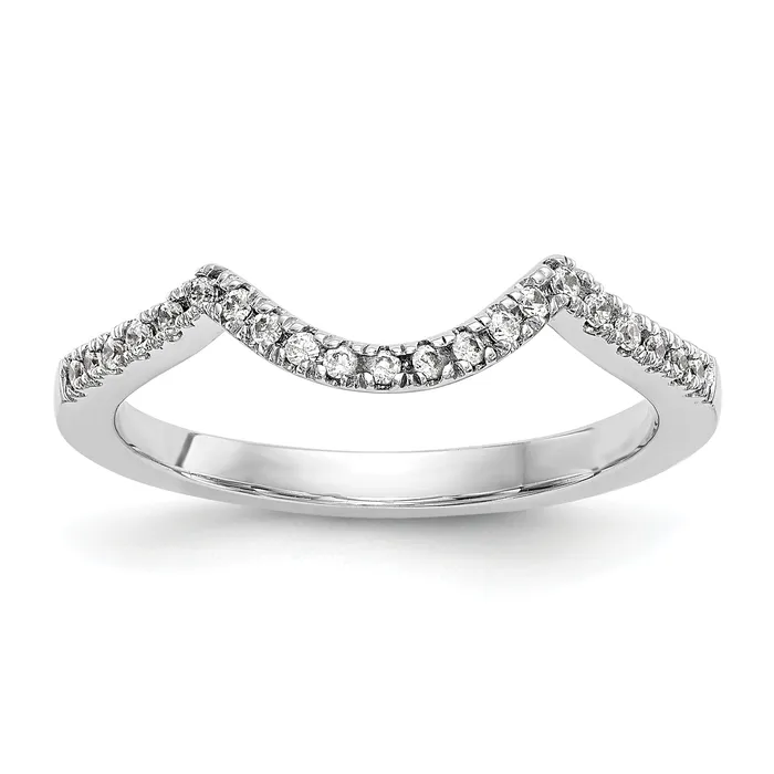 020ct CZ Solid Real 14K White Gold Wedding Wedding Band Ring Goldia Rings 020ct CZ Solid Real 14K White Gold Wedding Wedding Band Ring Goldia Rings