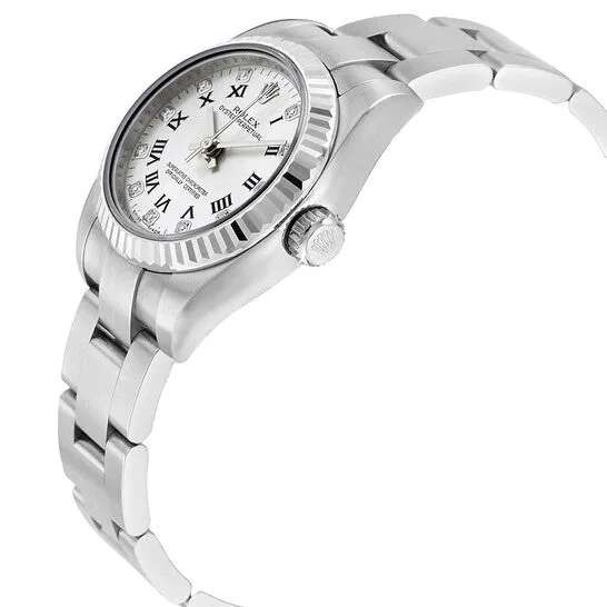 Bracelets JMS always Original Rolex Lady Oyster Perpetual 26 Silver With 11 Diamonds Dial Stainless Steel Oyster Bracelet Automatic Watch 176234SRDO Bracelets JMS always Original Rolex Lady Oyster Perpetual 26 Silver With 11 Diamonds Dial Stainless Steel Oyster Bracelet Automatic Watch 176234SRDO