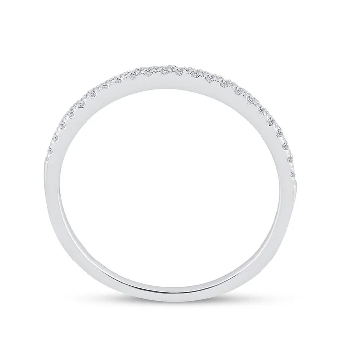 gndatlanta Rings 14k White Gold Round Diamond Bridal Wedding Ring Set 12 Cttw Size 5