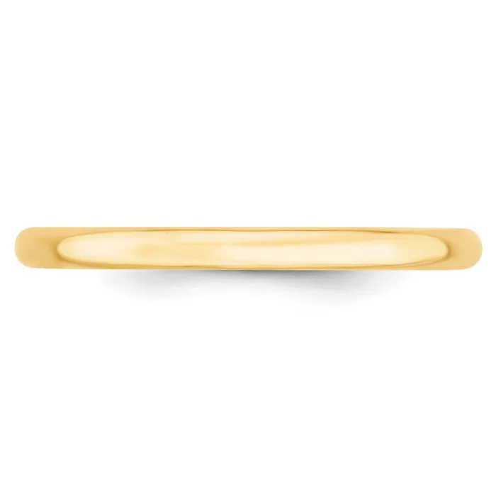 Goldia Rings Solid 14K Yellow Gold 2mm Light Weight Comfort Fit MensWomens Wedding Band Ring Size 65 Goldia Rings Solid 14K Yellow Gold 2mm Light Weight Comfort Fit MensWomens Wedding Band Ring Size 65