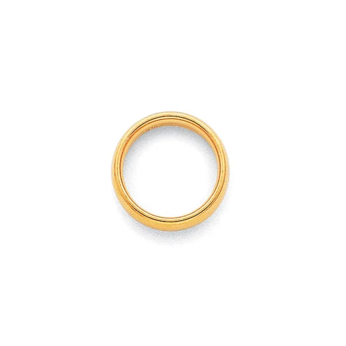 Goldia Rings Solid 18K Yellow Gold 3mm Comfort Fit MensWomens Wedding Band Ring Size 75 Goldia Rings Solid 18K Yellow Gold 3mm Comfort Fit MensWomens Wedding Band Ring Size 75