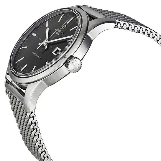 JMS always Bracelets Original Breitling Transocean Black Dial Stainless Steel Mens Watch A1036012BA91SS JMS always Bracelets Original Breitling Transocean Black Dial Stainless Steel Mens Watch A1036012BA91SS