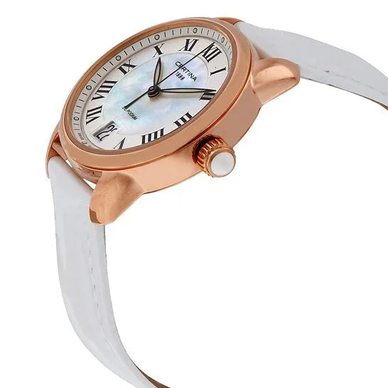 JMS always Original Certina DS Podium Mother of Pearl Dial White Leather Ladies Watch C0252103611800 Watches JMS always Original Certina DS Podium Mother of Pearl Dial White Leather Ladies Watch C0252103611800 Watches