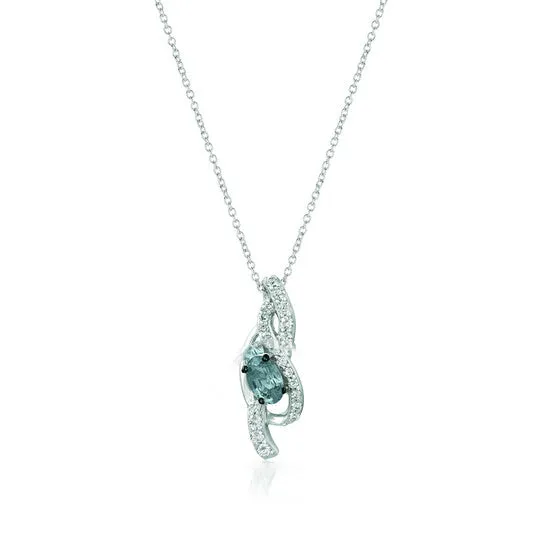 JMS always Original Le Vian Pendant Gray Spinel Vanilla Diamonds set in 14K Vanilla Gold WJIP 37 PreStyled Sets JMS always Original Le Vian Pendant Gray Spinel Vanilla Diamonds set in 14K Vanilla Gold WJIP 37 PreStyled Sets