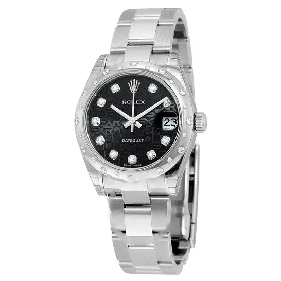 JMS always Original Rolex Oyster Perpetual Datejust 31 Black Dial Stainless Steel Bracelet Automatic Ladies Watch 178344BKJDO Bracelets JMS always Original Rolex Oyster Perpetual Datejust 31 Black Dial Stainless Steel Bracelet Automatic Ladies Watch 178344BKJDO Bracelets