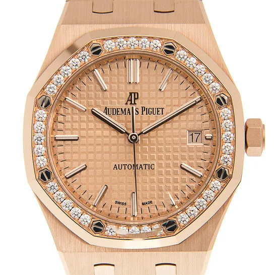 JMS always Watches Original Audemars Piguet Royal Oak Automatic Ladies Diamond Watch 15451ORZZ1256OR03 JMS always Watches Original Audemars Piguet Royal Oak Automatic Ladies Diamond Watch 15451ORZZ1256OR03