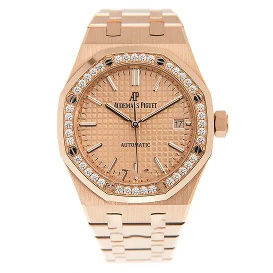 JMS always Watches Original Audemars Piguet Royal Oak Automatic Ladies Diamond Watch 15451ORZZ1256OR03 JMS always Watches Original Audemars Piguet Royal Oak Automatic Ladies Diamond Watch 15451ORZZ1256OR03