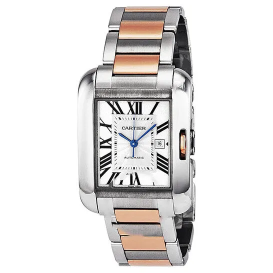 JMS always Watches Original Cartier Tank Anglaise Automatic Silver Dial Watch W5310007 JMS always Watches Original Cartier Tank Anglaise Automatic Silver Dial Watch W5310007