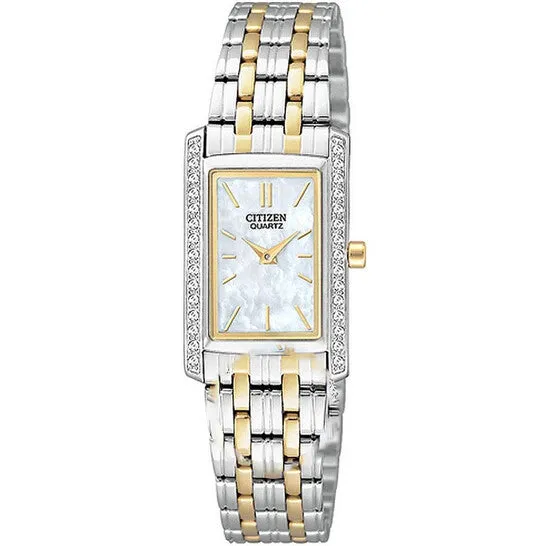JMS always Watches Original Citizen Quartz Crystal Mother of Pearl Dial Ladies Watch EK112454D JMS always Watches Original Citizen Quartz Crystal Mother of Pearl Dial Ladies Watch EK112454D