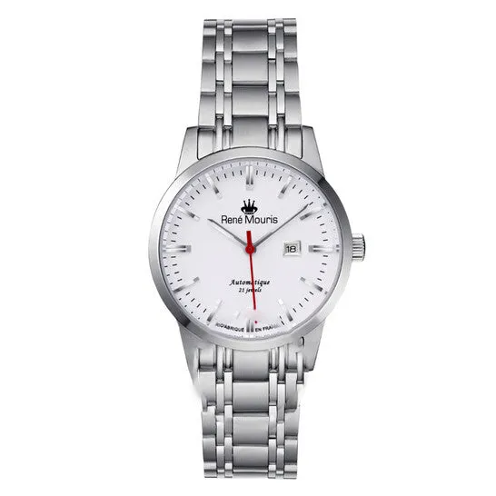 JMS always Watches Original Rene Mouris Noblesse Automatic White Dial Ladies Watch 10108RM1 JMS always Watches Original Rene Mouris Noblesse Automatic White Dial Ladies Watch 10108RM1