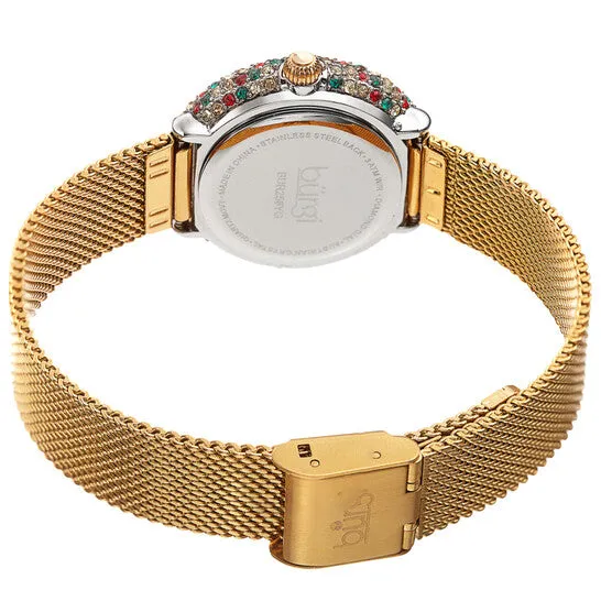 Original Burgi Quartz Diamond Silver Dial Ladies Watch BUR258YG JMS always Watches Original Burgi Quartz Diamond Silver Dial Ladies Watch BUR258YG JMS always Watches