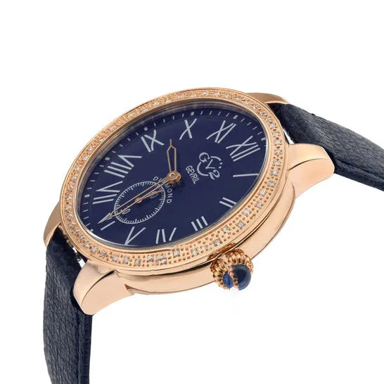 Original GV2 by Gevril Astor Vegan Quartz Diamond Blue Dial Ladies Watch 9109V1 JMS always Watches Original GV2 by Gevril Astor Vegan Quartz Diamond Blue Dial Ladies Watch 9109V1 JMS always Watches