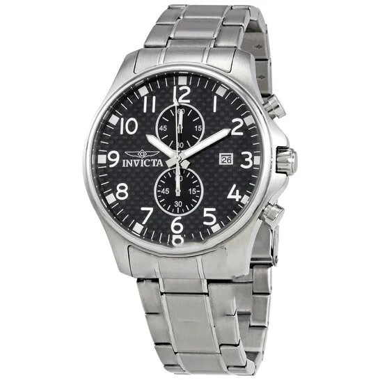 Original Invicta II Multifunction Black Dial Stainless Steel Mens Watch 0379 JMS always Bracelets Original Invicta II Multifunction Black Dial Stainless Steel Mens Watch 0379 JMS always Bracelets