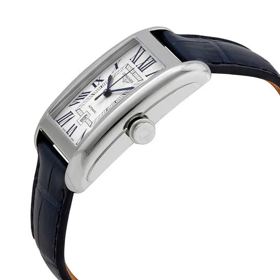 Original Longines Automatic Silver Dial Blue Leather Mens Watch L57574719 JMS always Watches Original Longines Automatic Silver Dial Blue Leather Mens Watch L57574719 JMS always Watches