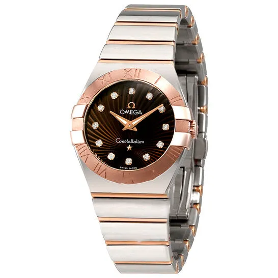 Original Omega Constellation Brown Dial Quartz Ladies Watch 12320276063002 JMS always Watches Original Omega Constellation Brown Dial Quartz Ladies Watch 12320276063002 JMS always Watches