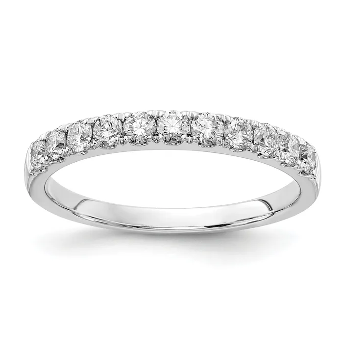Rings Goldia 14k White Gold 12 Ct Lab Grown Diamond VSSI G Wedding Band Ring Rings Goldia 14k White Gold 12 Ct Lab Grown Diamond VSSI G Wedding Band Ring