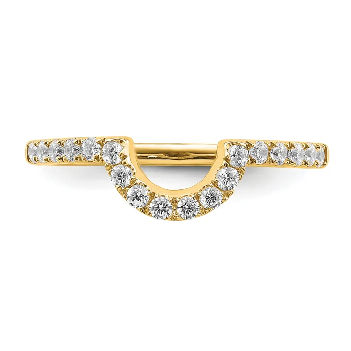 Rings Goldia 14k Yellow Gold Lab Grown Diamond VSSI FGH Matching Wedding Band Ring
