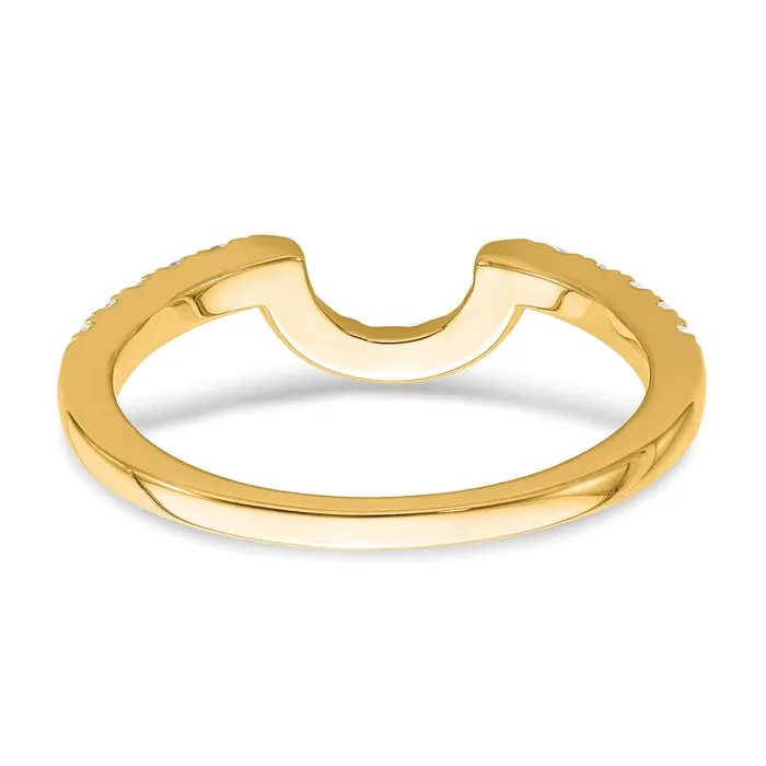 Rings Goldia 14k Yellow Gold Lab Grown Diamond VSSI FGH Matching Wedding Band Ring