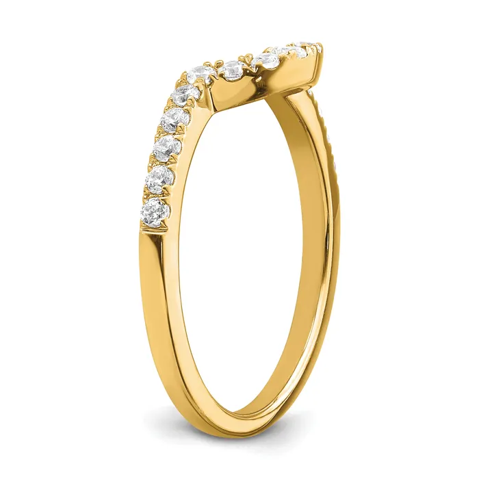 Rings Goldia 14k Yellow Gold Lab Grown Diamond VSSI FGH Matching Wedding Band Ring