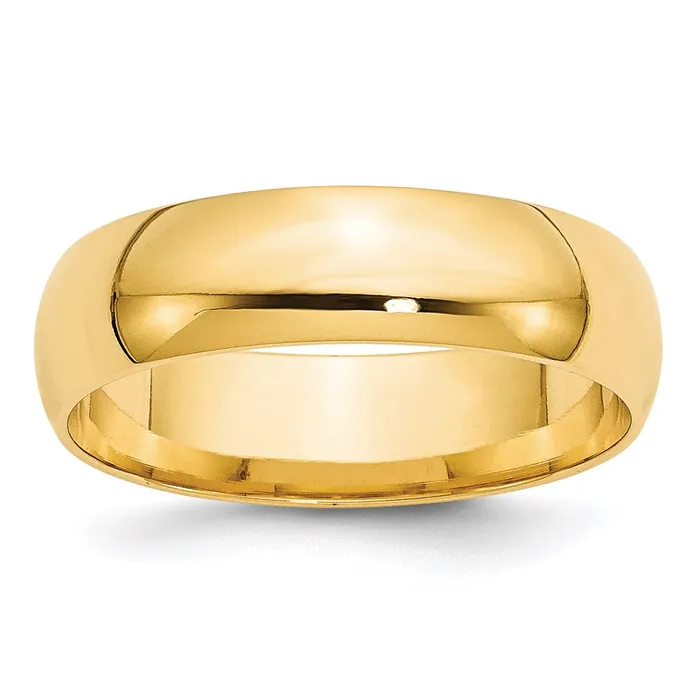 Rings Goldia Solid 14K Yellow Gold 6mm Light Weight Comfort Fit MensWomens Wedding Band Ring Size 85 Rings Goldia Solid 14K Yellow Gold 6mm Light Weight Comfort Fit MensWomens Wedding Band Ring Size 85