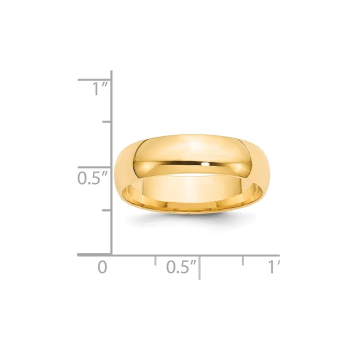 Rings Goldia Solid 14K Yellow Gold 6mm Light Weight Comfort Fit MensWomens Wedding Band Ring Size 85 Rings Goldia Solid 14K Yellow Gold 6mm Light Weight Comfort Fit MensWomens Wedding Band Ring Size 85
