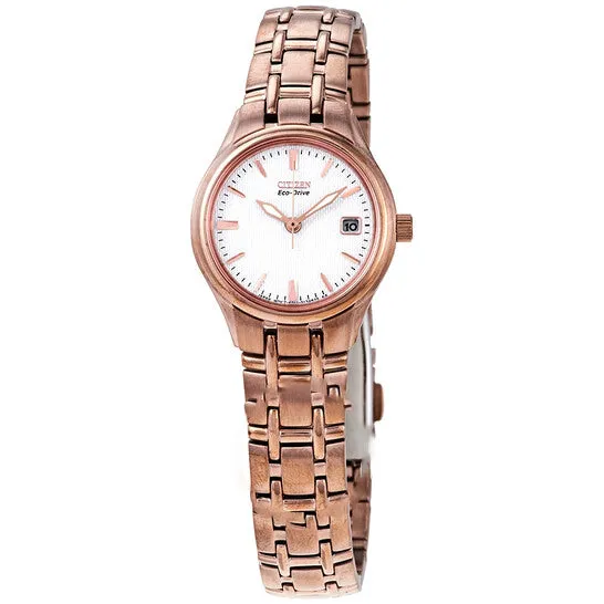 Rings Original Citizen Corso White Dial Ladies Rose Goldtone Watch EW126352A JMS always Rings Original Citizen Corso White Dial Ladies Rose Goldtone Watch EW126352A JMS always