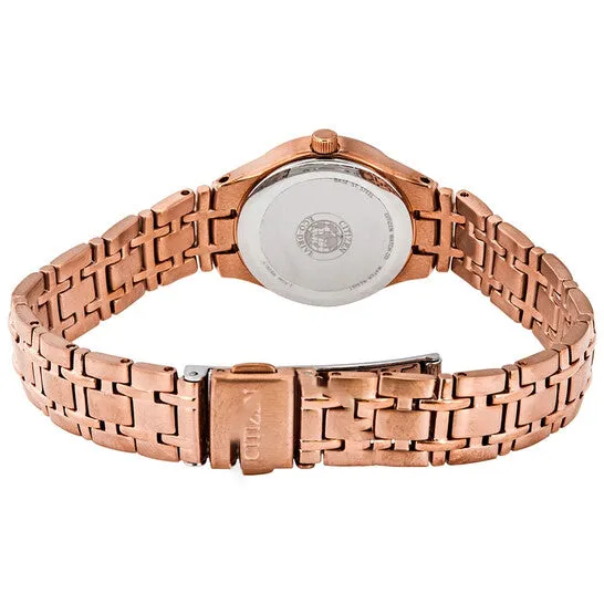 Rings Original Citizen Corso White Dial Ladies Rose Goldtone Watch EW126352A JMS always Rings Original Citizen Corso White Dial Ladies Rose Goldtone Watch EW126352A JMS always