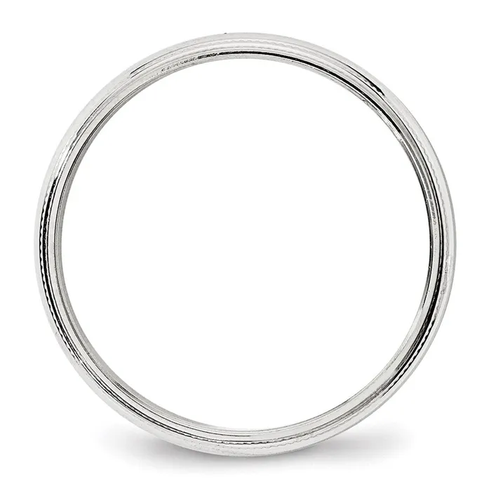 Rings Solid 18K Yellow Gold White Gold 4mm Milgrain MensWomens Wedding Band Ring Size 6 Goldia Rings Solid 18K Yellow Gold White Gold 4mm Milgrain MensWomens Wedding Band Ring Size 6 Goldia