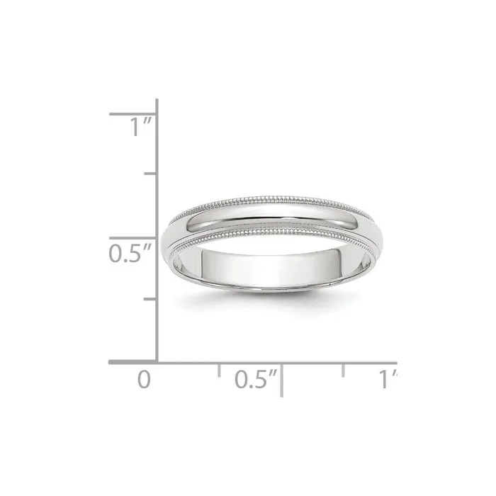 Rings Solid 18K Yellow Gold White Gold 4mm Milgrain MensWomens Wedding Band Ring Size 6 Goldia Rings Solid 18K Yellow Gold White Gold 4mm Milgrain MensWomens Wedding Band Ring Size 6 Goldia