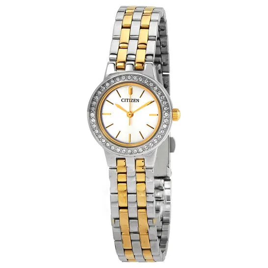 Watches JMS always Original Citizen Quartz Crystal Silver Dial Ladies Watch EJ610451A Watches JMS always Original Citizen Quartz Crystal Silver Dial Ladies Watch EJ610451A