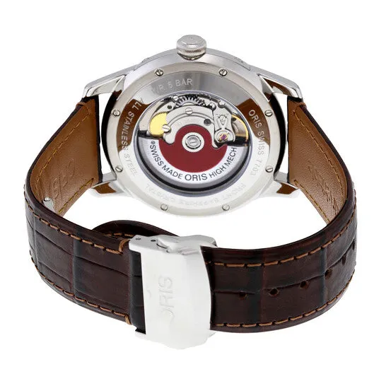 Watches JMS always Original Oris Artelier Complication Automatic Silver Dial Brown Leather Mens Watch 78177034351LS Watches JMS always Original Oris Artelier Complication Automatic Silver Dial Brown Leather Mens Watch 78177034351LS