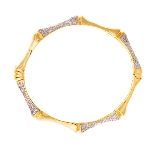 Bracelets vendorunknown Cherry Pave Bangle Bracelet