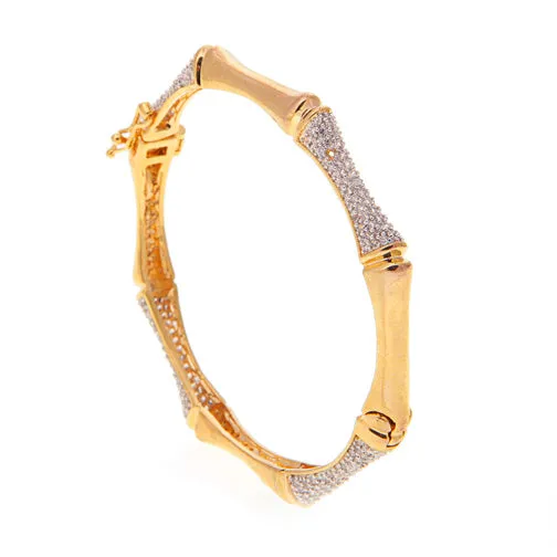 Bracelets vendorunknown Cherry Pave Bangle Bracelet