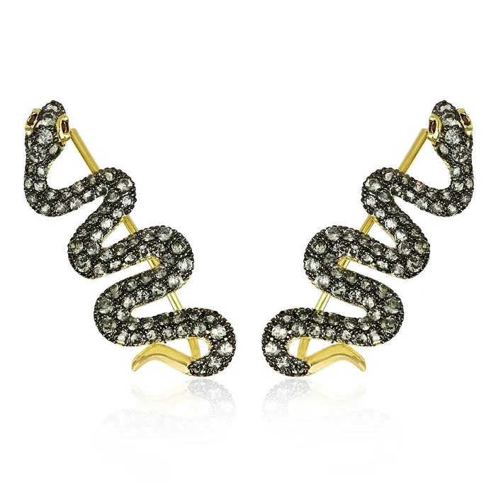 Earrings vendorunknown Serpent Creeper Earring