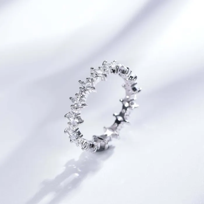 Gorgeous Marquise Cut Highs And Lows Ring Trendolla Jewelry Rings