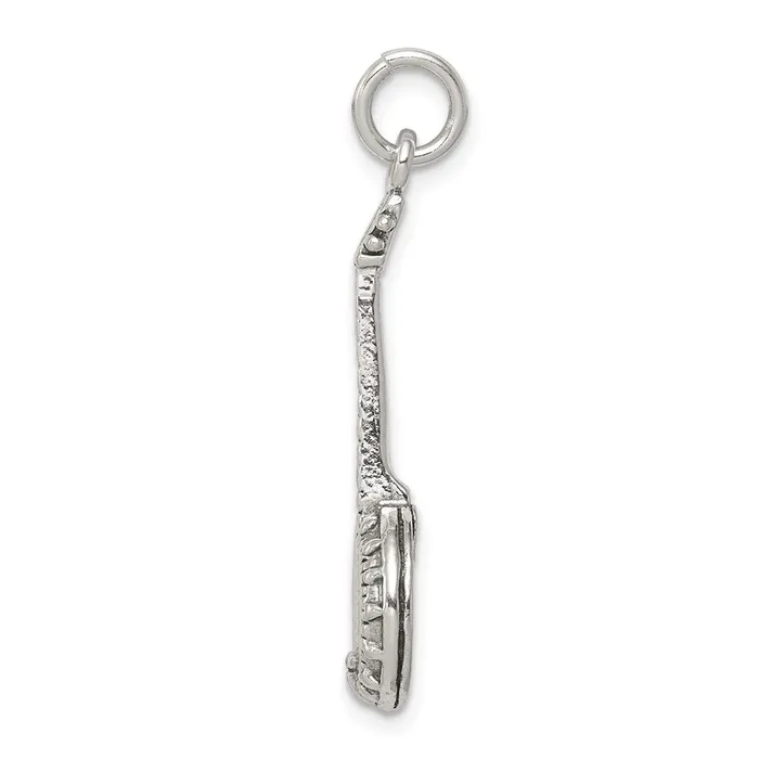 Sterling Silver Banjo Charm TreasureFineJewelers Rings