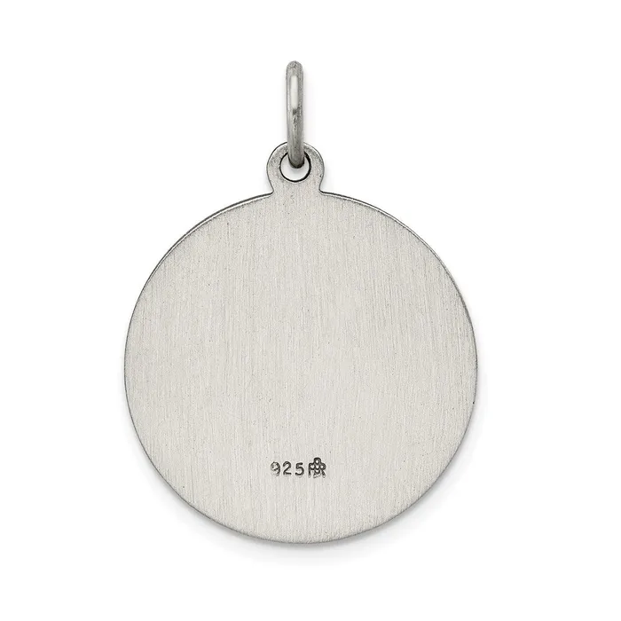 TreasureFineJewelers Rings Sterling Silver Saint Jude Thaddeus Medal