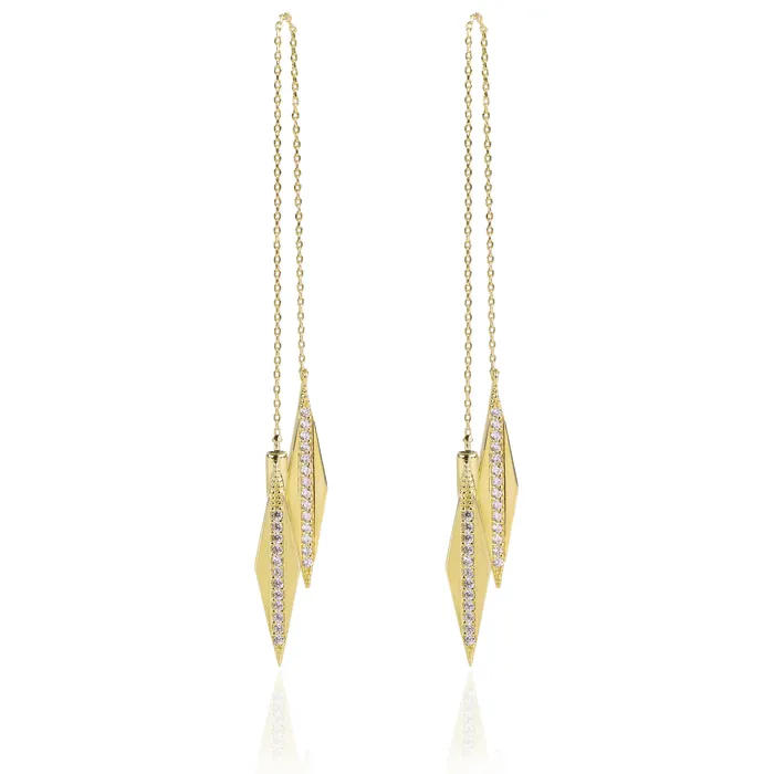 vendorunknown Earrings DOUBLE HEADER EARRINGS