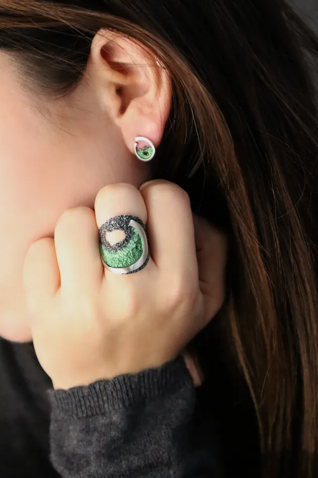 Wave Earrings Mini Orfega Earrings
