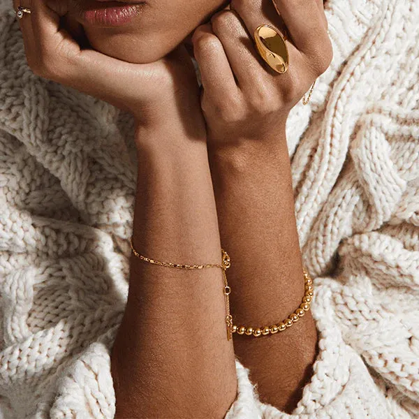 Bracelets Pilgrim Parisa Gold Plated Bracelet