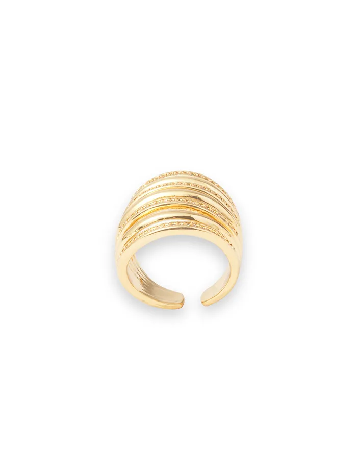 Curio Cottage Nova Lined Cuff Ring Rings Curio Cottage Nova Lined Cuff Ring Rings