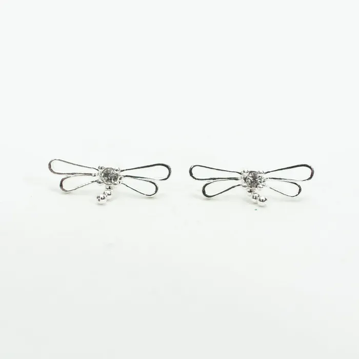 Rings Silver Lotus Silver Dragonfly Studs