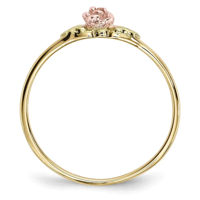 10k TriColor Black Hills Gold Rose RingWBC10BH712 WB Choice Jewelry Rings 10k TriColor Black Hills Gold Rose RingWBC10BH712 WB Choice Jewelry Rings