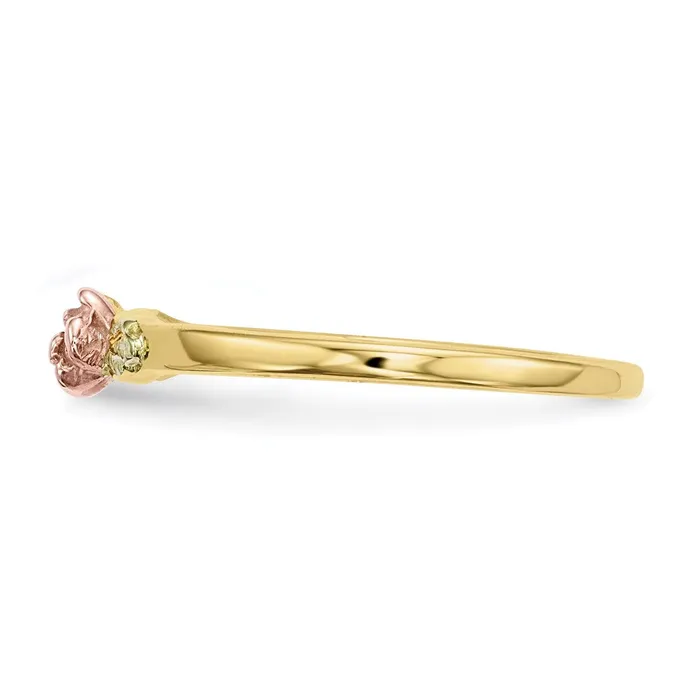 10k TriColor Black Hills Gold Rose RingWBC10BH712 WB Choice Jewelry Rings 10k TriColor Black Hills Gold Rose RingWBC10BH712 WB Choice Jewelry Rings