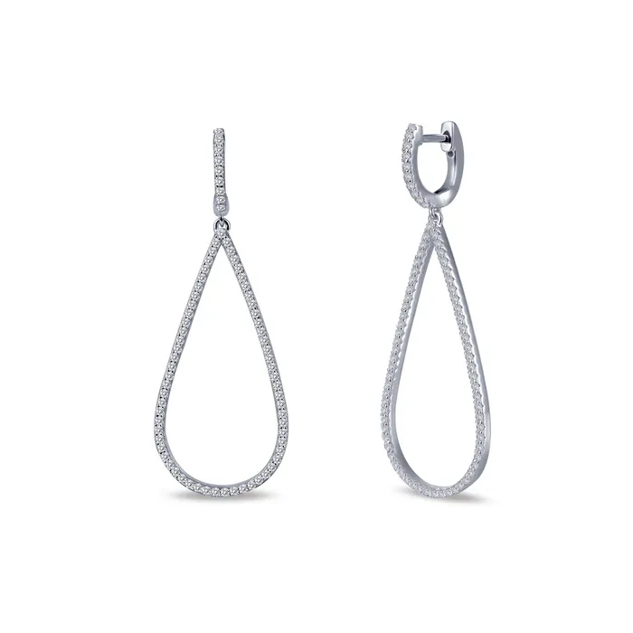 Earrings Lafonn Pave Dangle Earrings