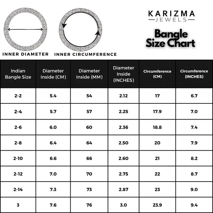 Karizma Jewels Bracelets Karizma Jewels Super Shine Stainless Steel Plain Unisex Kada