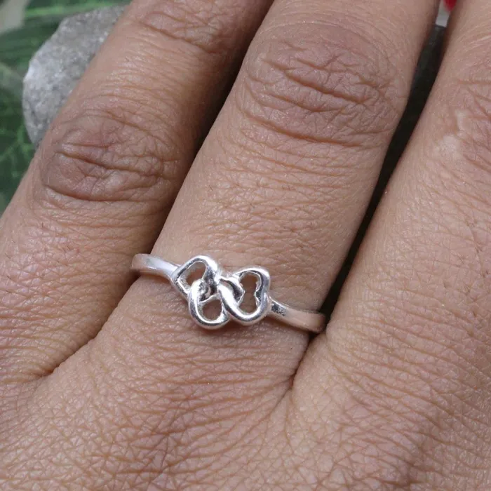 Real Solid 925 Sterling Silver Heart Shape Women Finger Ring Karizma Jewels Rings Real Solid 925 Sterling Silver Heart Shape Women Finger Ring Karizma Jewels Rings
